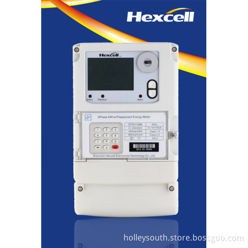 Three Phase Sts Keypad Prepayment Meter (DTSY1088)